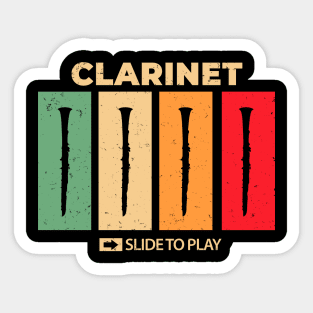 clarinet Sticker